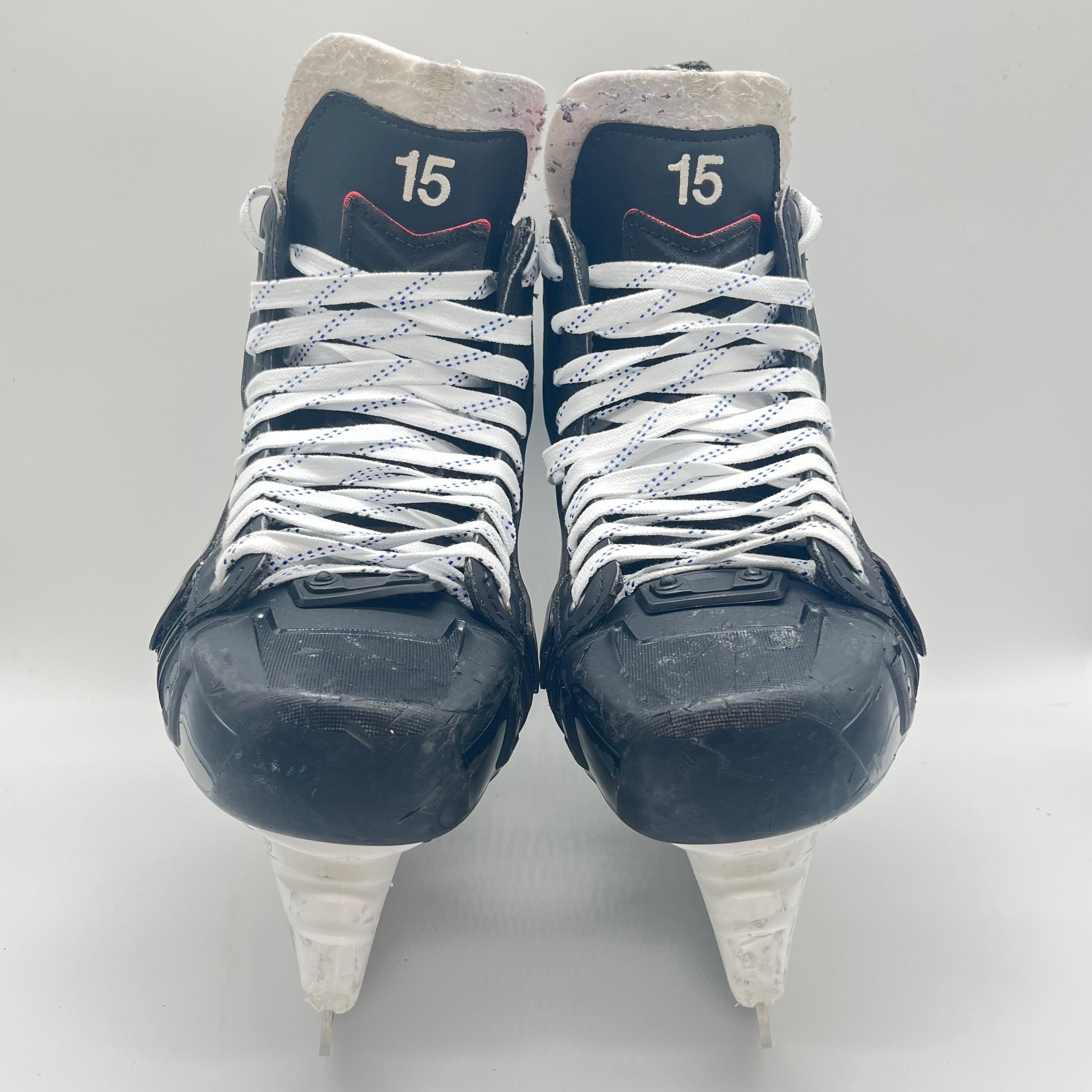 CCM AS-V Pro - Patins de hockey d'occasion NHL Pro Stock - Taille 9,75D